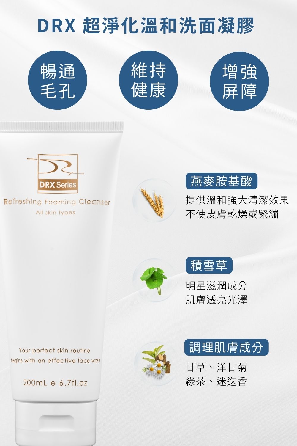 DRX達特仕的莊醫師嚴選活動專區系列-4倍賦活透潤組，特選修護抗老套組，打造平衡肌礎維持健康膚質。