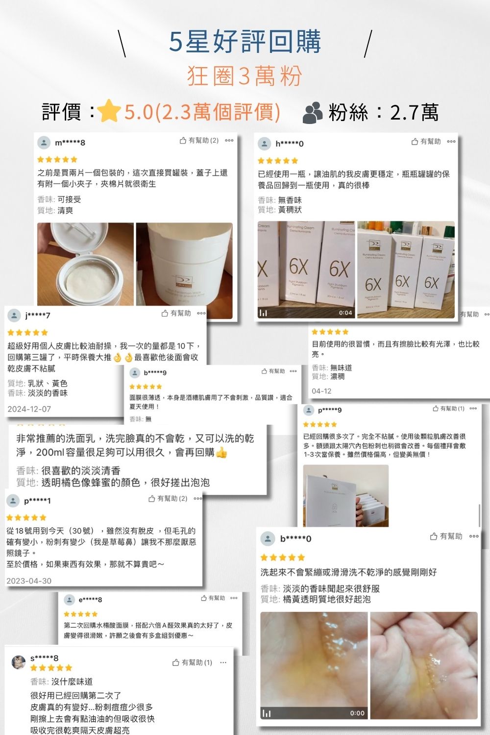 DRX達特仕的莊醫師嚴選活動專區系列-ALL IN 明星養膚組，完美執行抗老保養金字塔