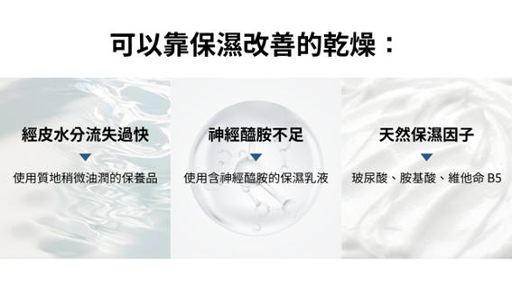 皮膚乾燥要擦什麼？保濕真的可以解決乾燥問題嗎？