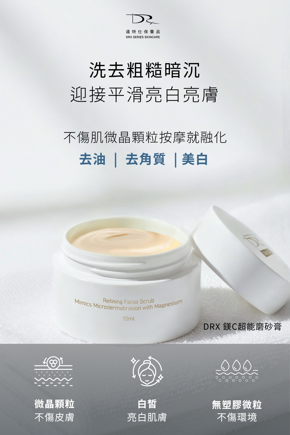 DRX達特仕的莊醫師聯名專區-經典6倍不敗神話,適合容易出油、有小顆粒困擾的你 DRX達特仕的莊醫師聯名專區-經典6倍不敗神話,適合容易出油、有小顆粒困擾的你