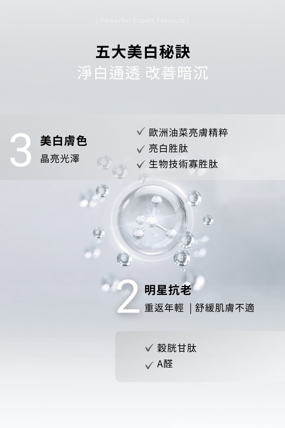 DRX達特仕的抗老化保養品系列-DRX超酵A醛提亮煥膚，維他命A衍生物-A醛，能幫助肌膚亮白、防止肌膚老化，DRX超酵A醛提亮煥膚蘊含低濃度0.05%A醛，温和不脫皮，是促進肌膚新陳代謝的日常基礎保養配方。