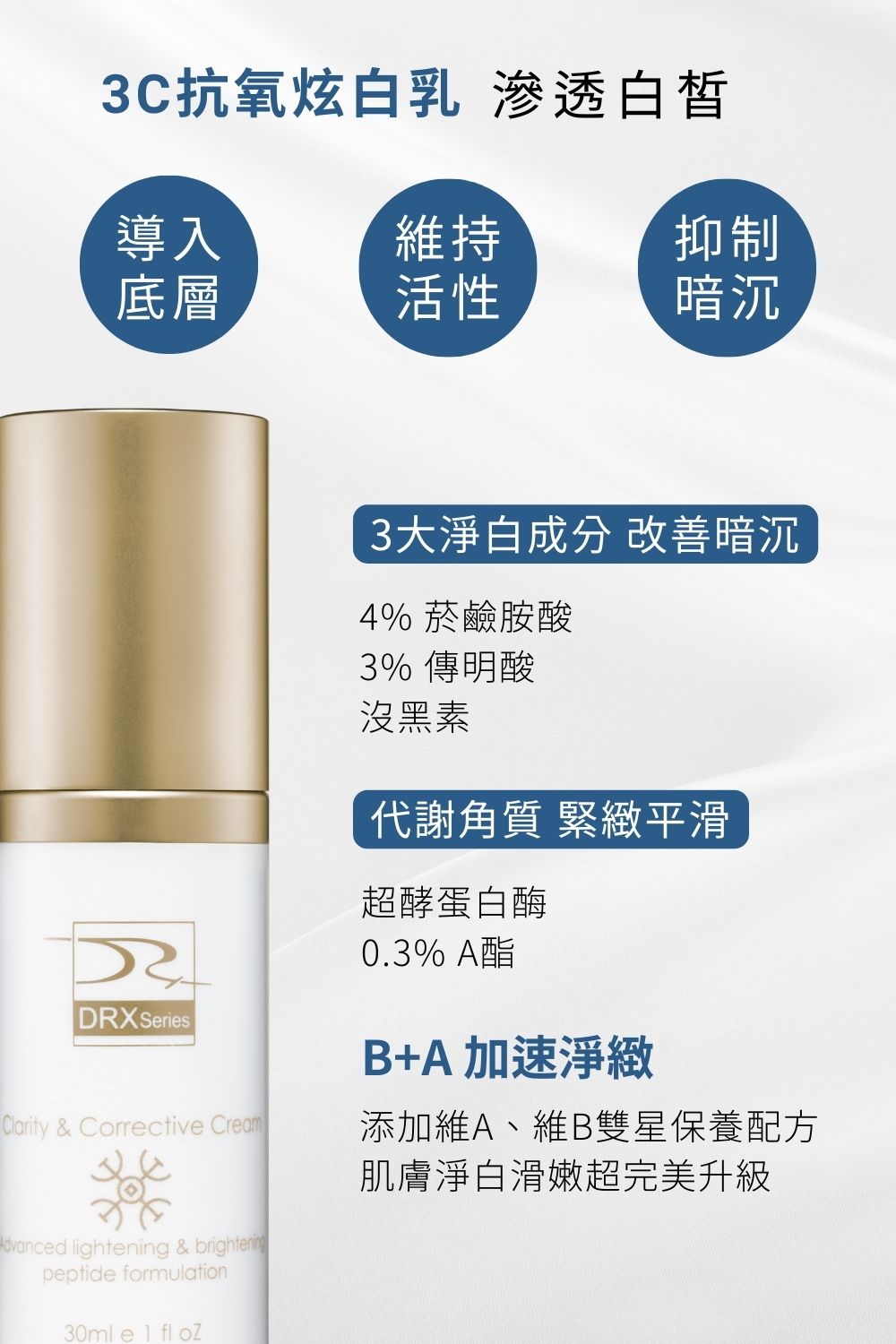 DRX達特仕的莊醫師嚴選活動專區系列-Trifecta 極淨煥活組,專為目標養膚或煥膚抗老打造首席 Trifecta 3冠協作保養! DRX達特仕的莊醫師嚴選活動專區系列-Trifecta 極淨煥活組,專為目標養膚或煥膚抗老打造首席 Trifecta 3冠協作保養!